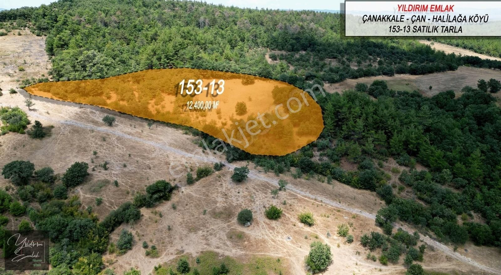 Çan Halilağa Köyü Satılık Tarla ÇAN HALİLAĞA KÖYÜ DOĞA İÇERSİNDE 12.400m2.YATIRIM FIRSATI TARLA