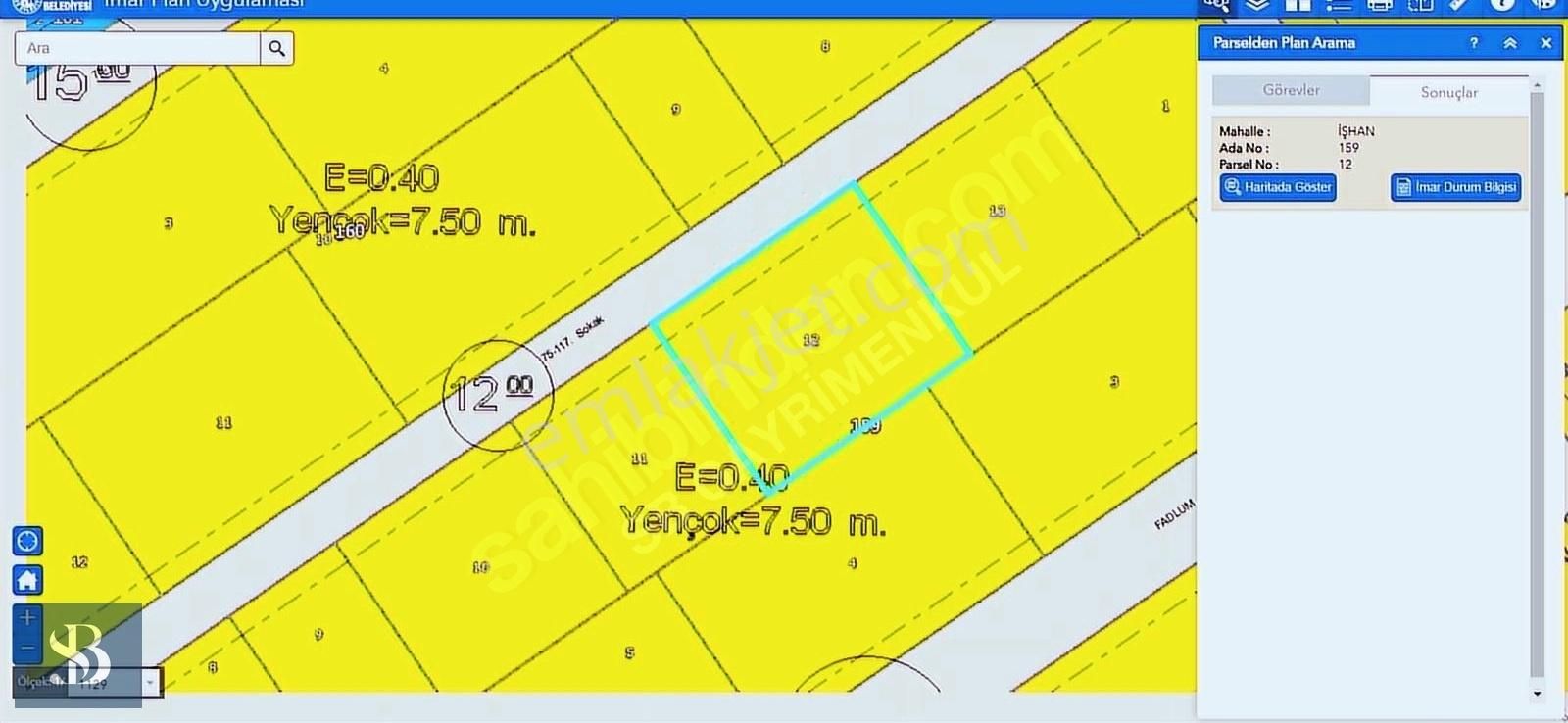 Sivas Merkez Eğriköprü Satılık Villa İmarlı SB GAYRİMENKUL'DEN İŞHAN'DA VİLLA İMARLI ARSA HİSSELERİ