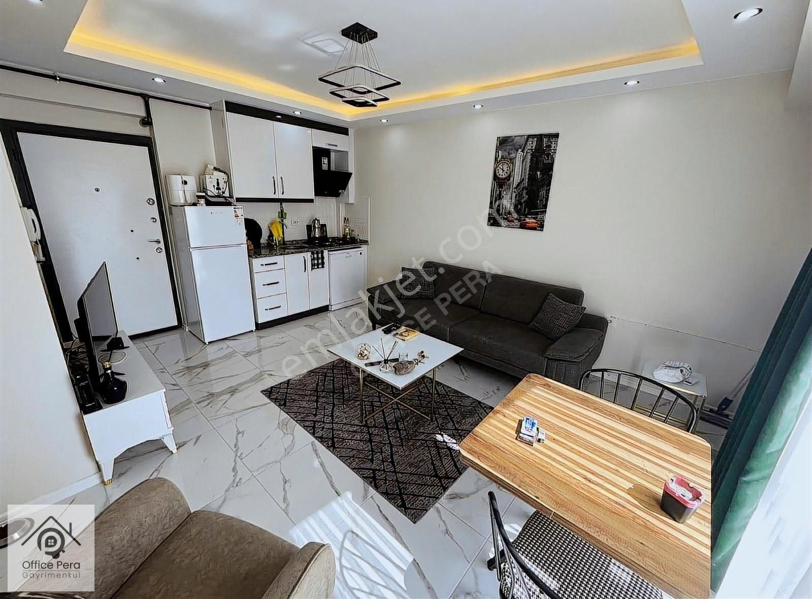 Merkezefendi Değirmenönü Satılık Daire Office Pera'dan Bölgenin En Geniş 1+1 Arakat Balkonlu Lüx Apartı