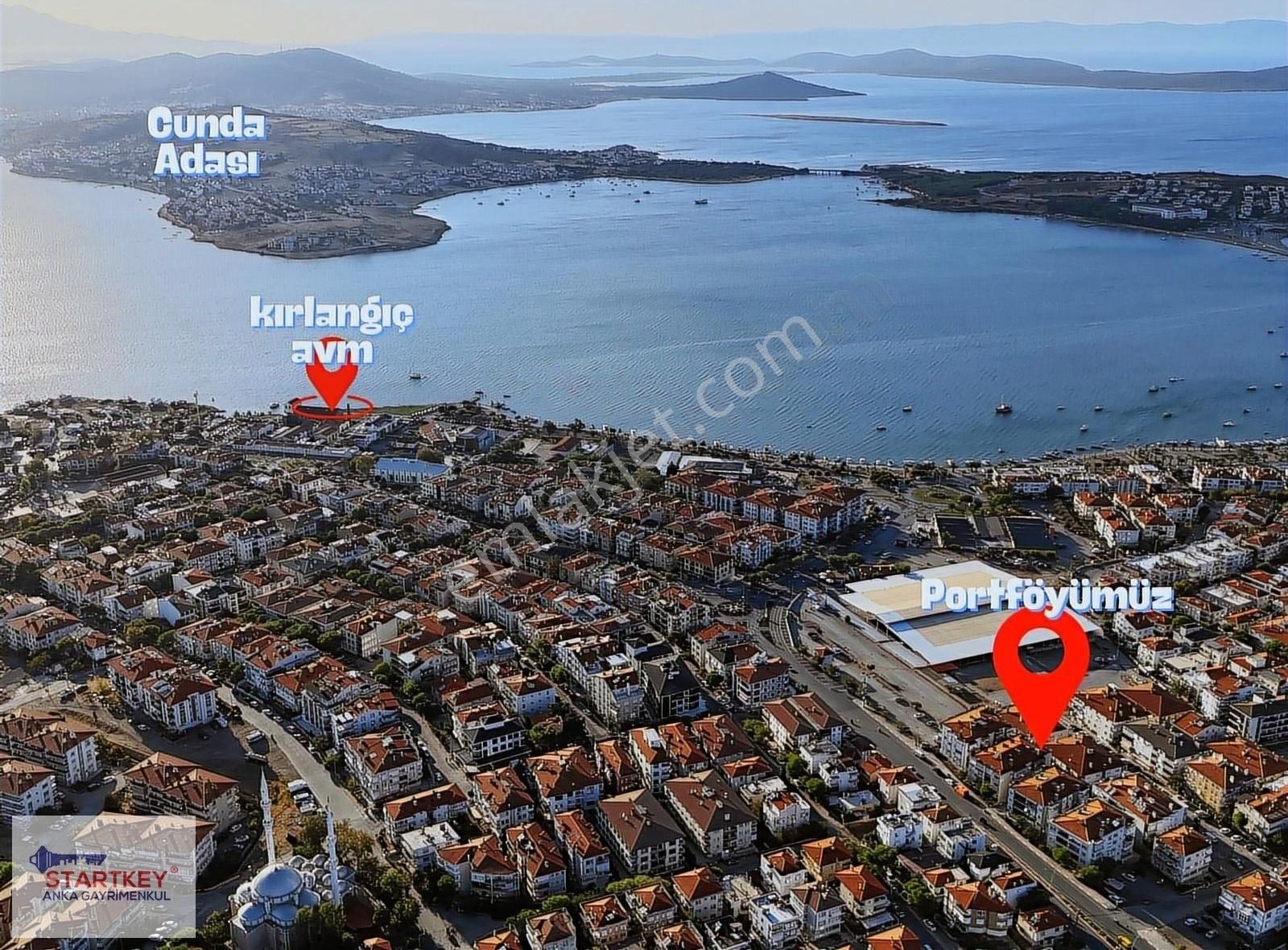 Ayvalık Ali Çetinkaya Satılık Daire AYVALIK MERKEZDE DENİZ MANZARALI 2+1 SATILIK DAİRE