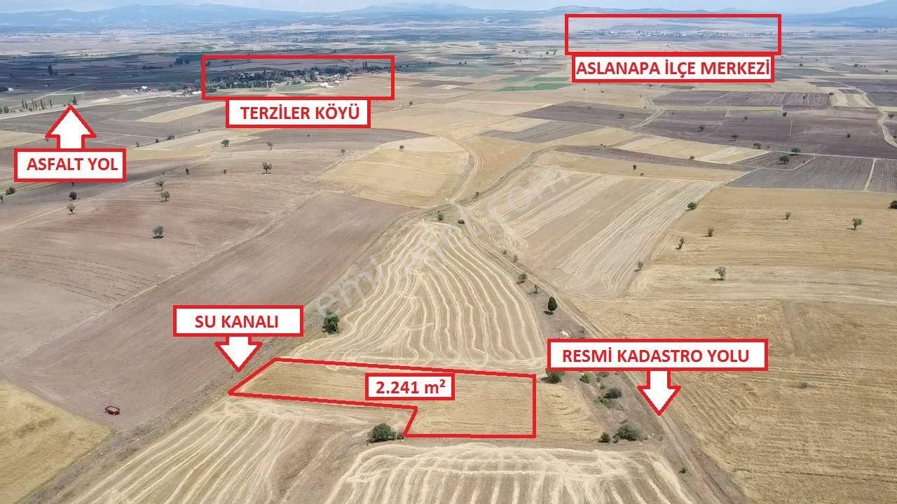 Aslanapa Terziler Köyü Satılık Tarla  Kütahya Aslanapa Terziler Köyü'nde 2241M2 Satılık Tarla