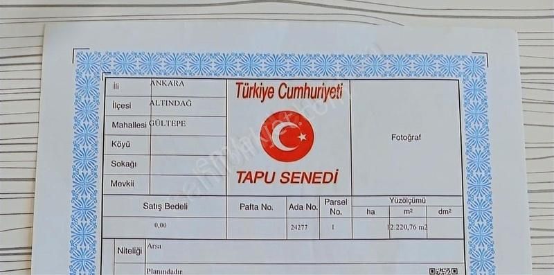 Altındağ Gültepe Satılık Toplu Konut İçin GÜLTEPE MAH. SATILIK TOPLU KONUT ARSASI