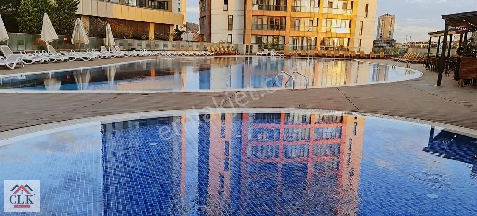 Ataşehir Küçükbakkalköy Kiralık Residence Ataşehir Brandium Residence 1+1 Deniz Manzaralı Eşyalı Daire