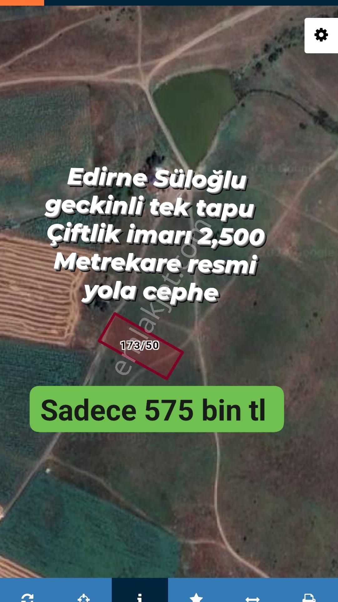 Süloğlu Geçkinli Köyü Satılık Tarla Geçkinli Köyü Çiftlik İmarlı Yer