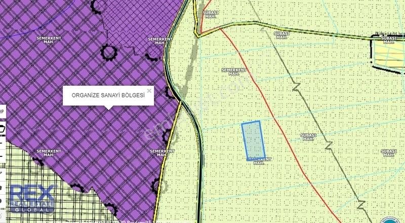 İncesu Sultansazı OSB Satılık Tarla REX GLOBAL ! ORGANİZE SANAYİ KARSISINDA 30.000 m2 SATILIK TARLA