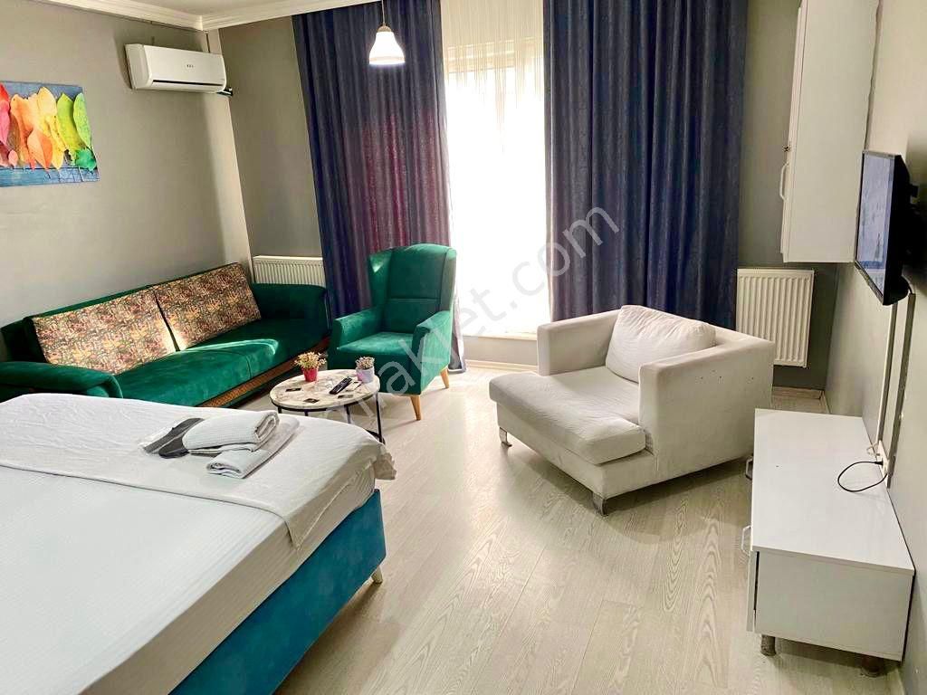 Fatih Topkapı Günlük Kiralık Daire  FATİH TOPKAPI'DA TRAMVAY YAKINI LÜKS DİZAYN ORJ RESİM TERASLI GÜNLÜK KİRALIK DAİRELER 7/24