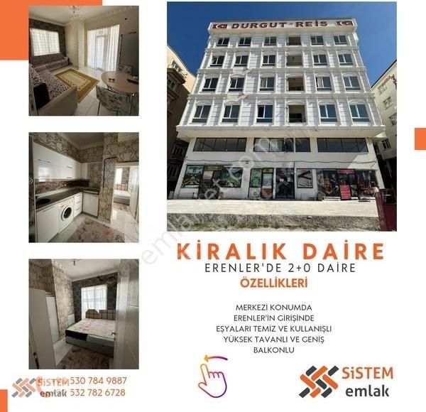 Afyonkarahisar Merkez Erenler Kiralık Daire *KAMPÜSÜN TAM KARŞISINDA 2+0 BALKONLU KİRALIK DAİRE*