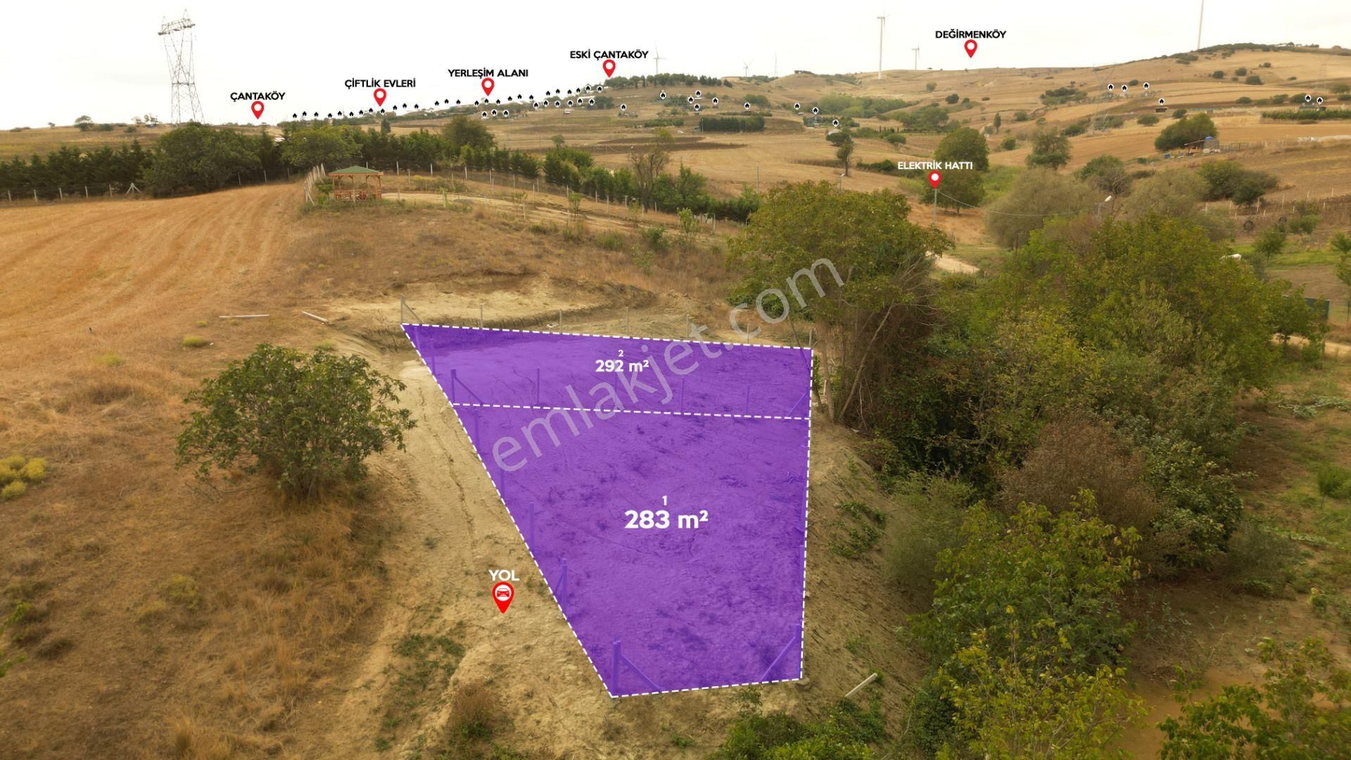 Silivri Çanta Sancaktepe Satılık Tarla Sancaktepe' De 575 M² Ana Yolun Yanında Ve Tepe Konumda Satılık Tarla