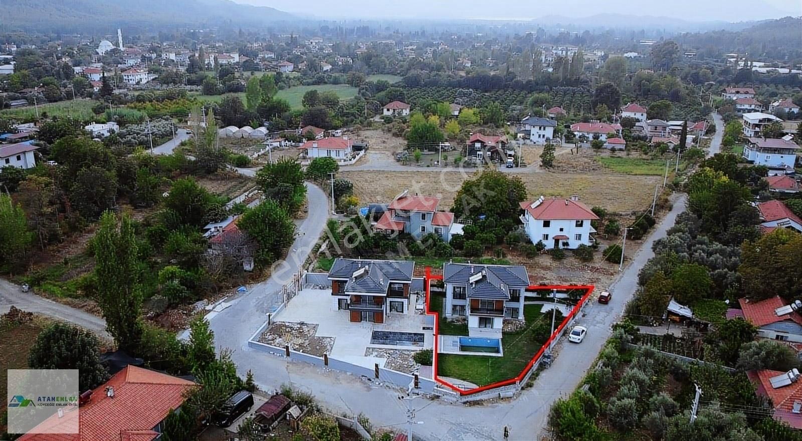 Köyceğiz Beyobası Satılık Villa Atam Emlaktan Köyceğiz Beyobasında Satılık Müstakil Sıfır Villa