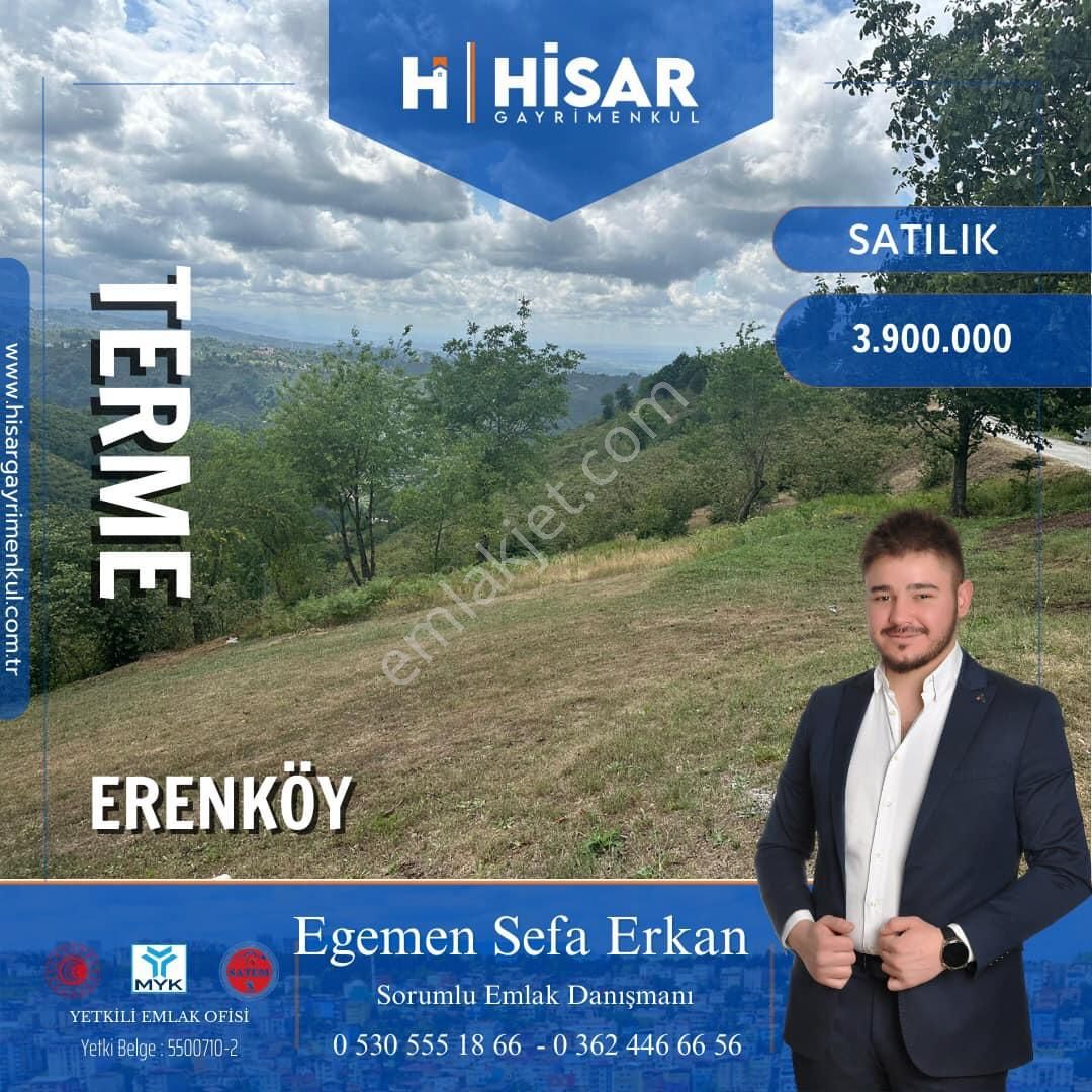 Terme Erenköy Satılık Tarla  HİSAR'DAN TERME ERENKÖY DE SATILIK FINDIK BAHÇESİ EV YAPILABİLİR