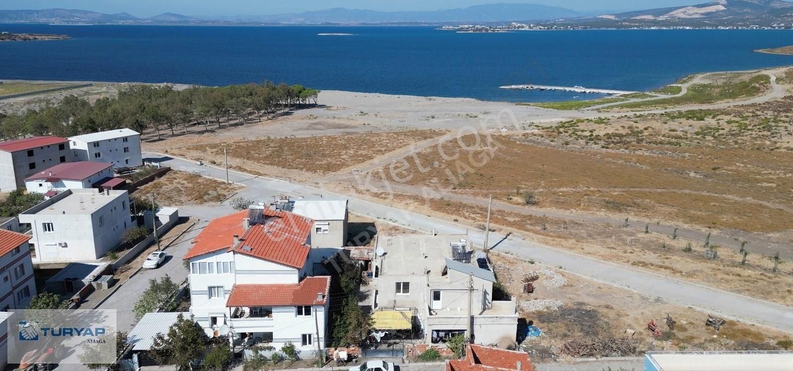 Aliağa Çaltılıdere Satılık Villa İmarlı Çaltılıdere Denize 200 M Villa İmarlı Arsa