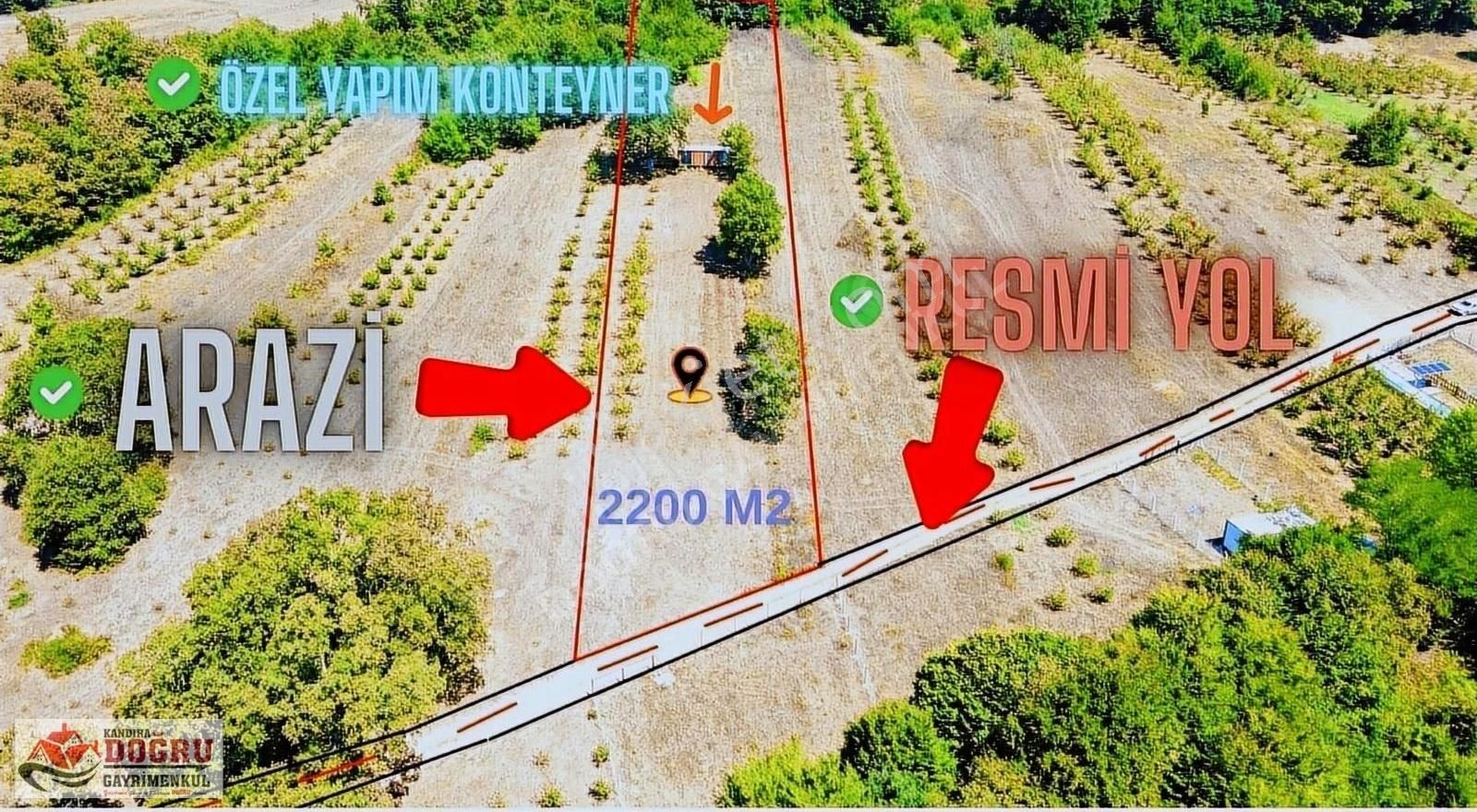 Kandıra Dalca İçerisinde Konteyner Bulunan 2200 M2 Yollu Tarla - Görsel 18