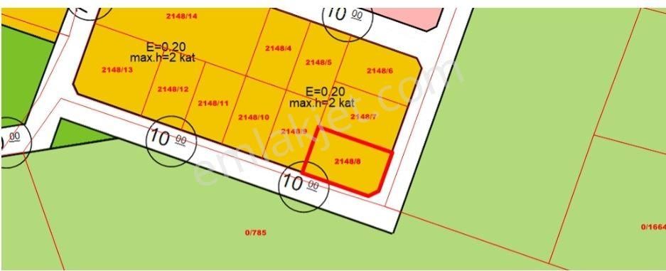 Döşemealtı Bahçeyaka Satılık Konut İmarlı DÖŞEMEALTI BAHÇEYAKA MAH.DE SATILIK, 517 M² KÖŞE PARSEL ARSA 