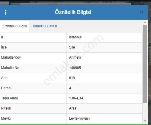 Şile Ahmetli Satılık Konut+Ticaret Alanı Fırsat Şile Yolu Ana Cad 1. Paralel 3 Hisse Satışı