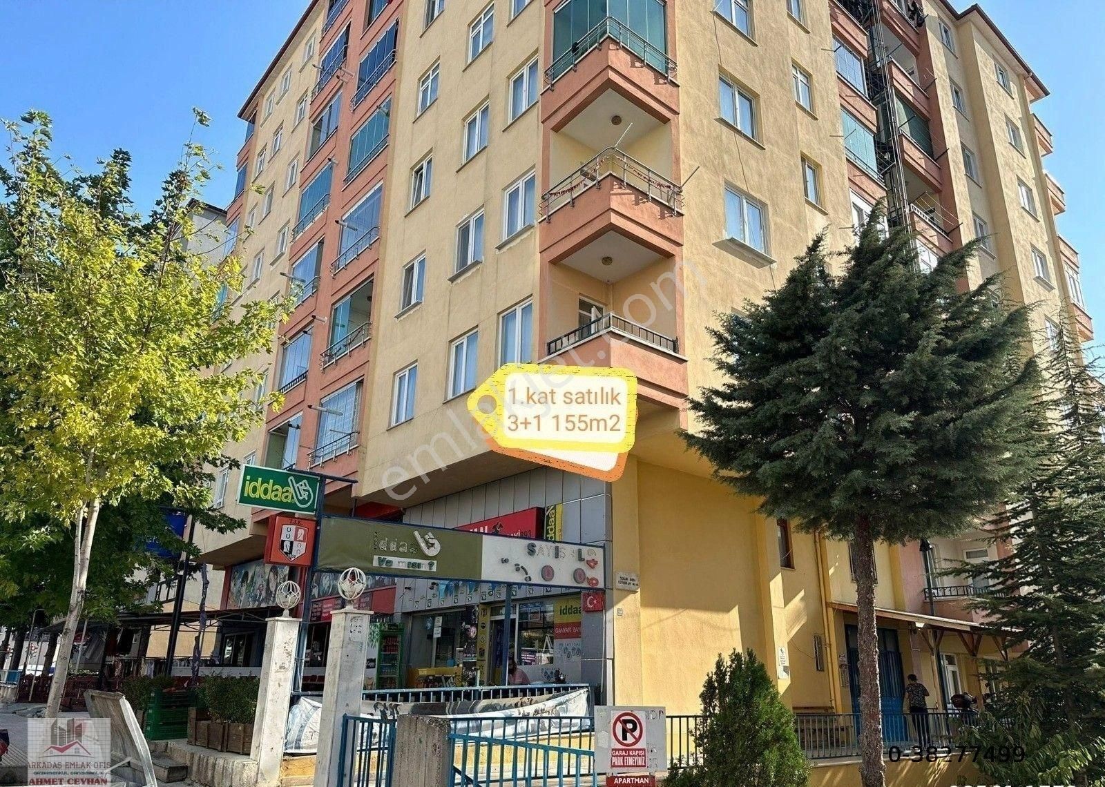 Çorum Merkez Bahçelievler Satılık Daire ARKADAŞ EMLAKTAN SATILIK BAHABEY CADDESİ ÜZERİNDE 3+1 DAİRE