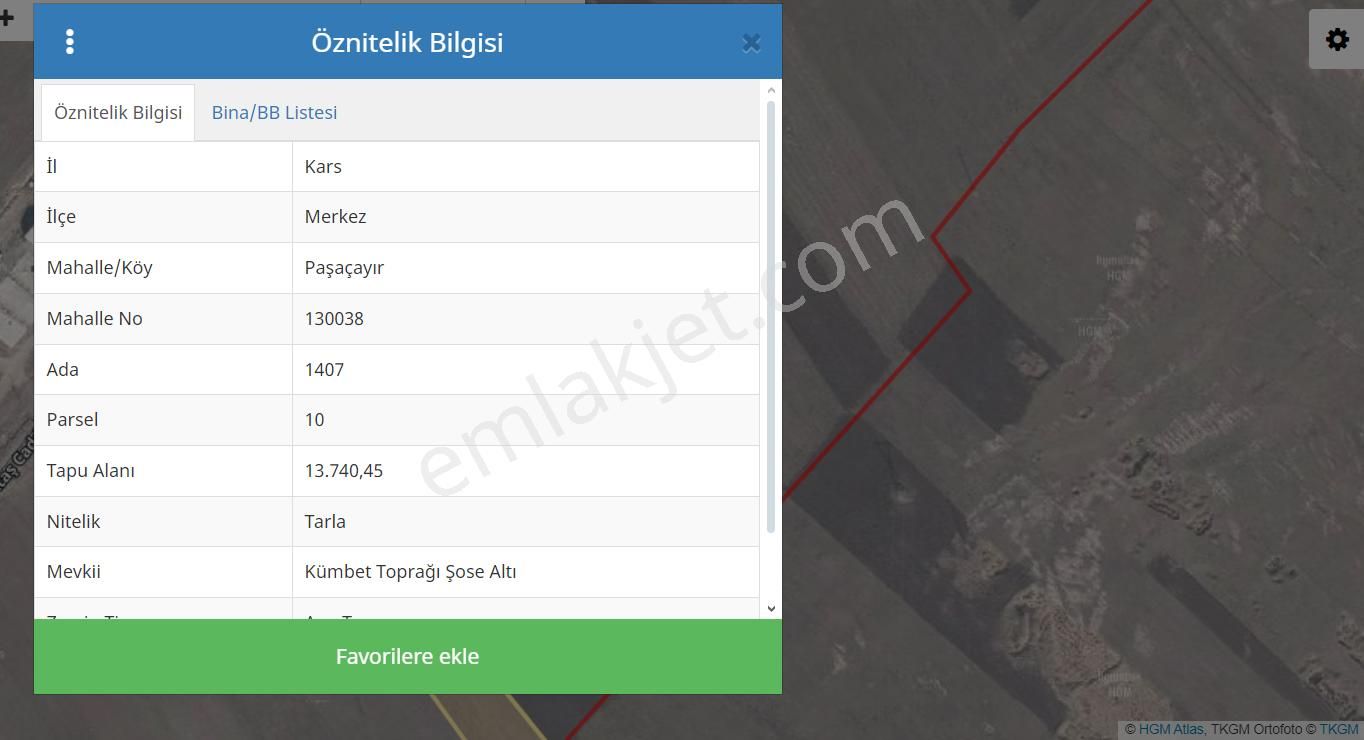 Kars Merkez Paşaçayırı Satılık Tarla  ALTIN EMLAKTAN 31.275 M2 SANAYİ BÖLGESİ BAŞARAN OTOMOTİV YANI