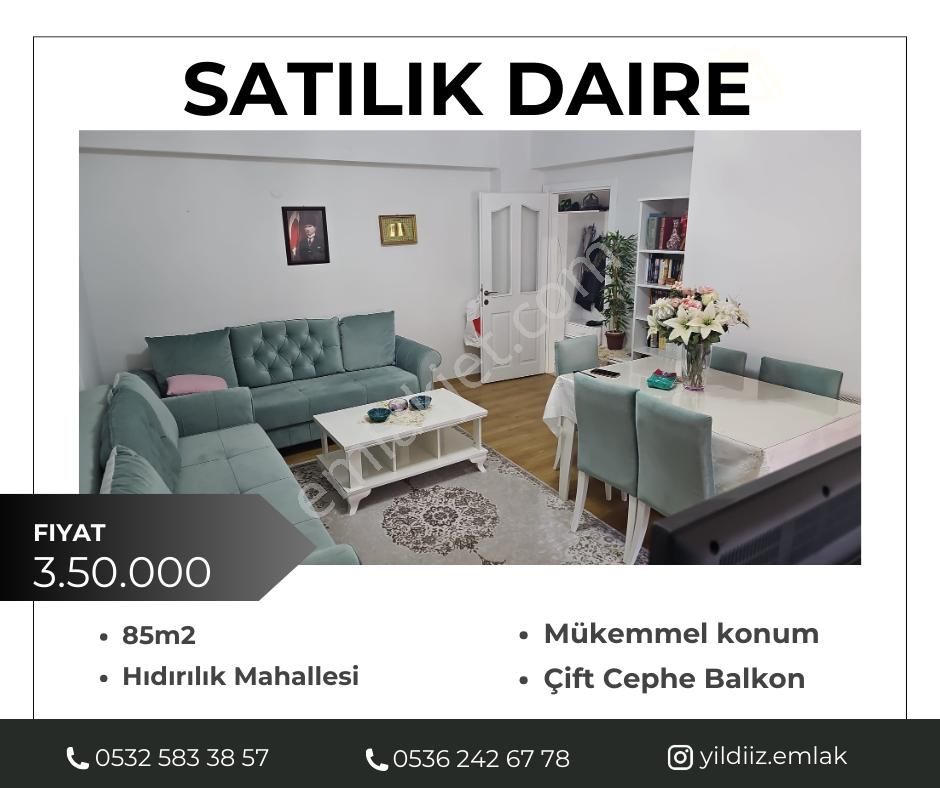 Seferihisar Hıdırlık Satılık Daire  YILDIZ EMLAK | İzmir Seferihisar'da Satılık Daire!