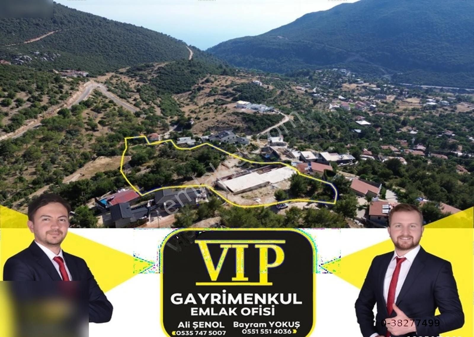 Kaş Sarıbelen Satılık Villa VİP GAYRİMENKUL' den Sarıbelen'de 9867 m2 Arazi İçinde Villalar