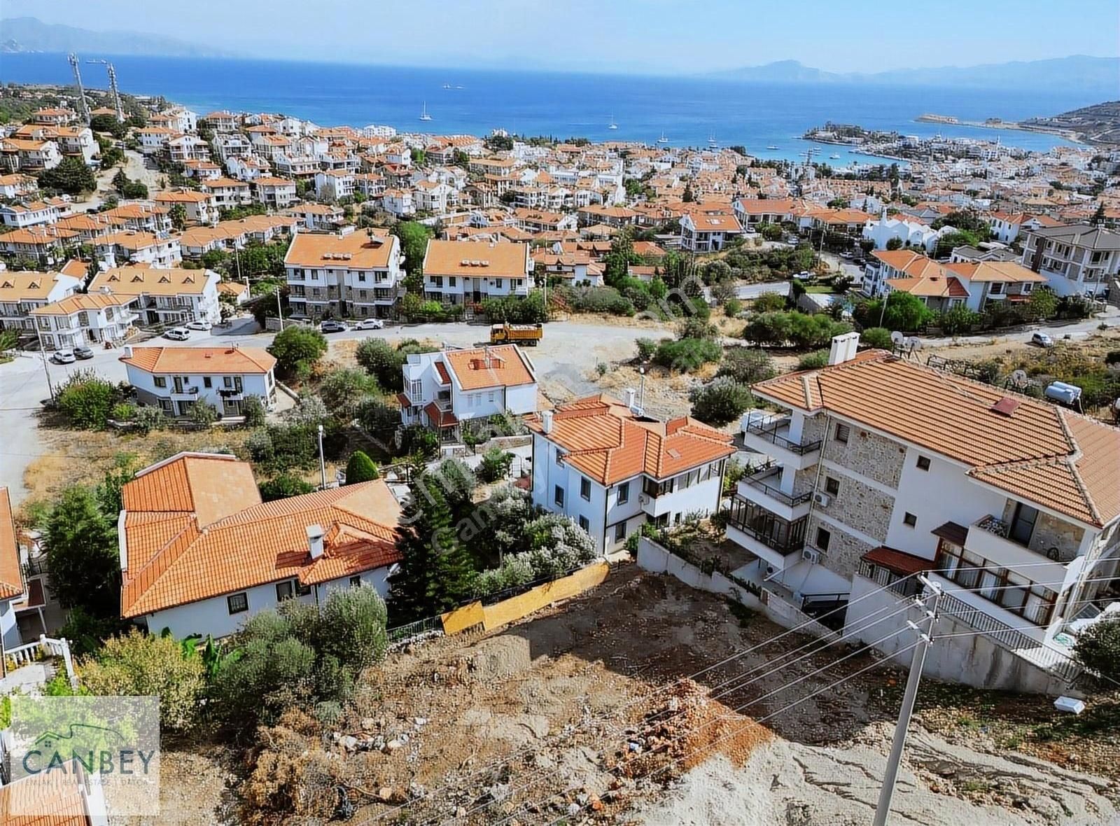 Datça İskele Satılık Konut İmarlı Datça Merkezde Deniz Manzaralı %50 Konut İmarlı Kotlu Arsa