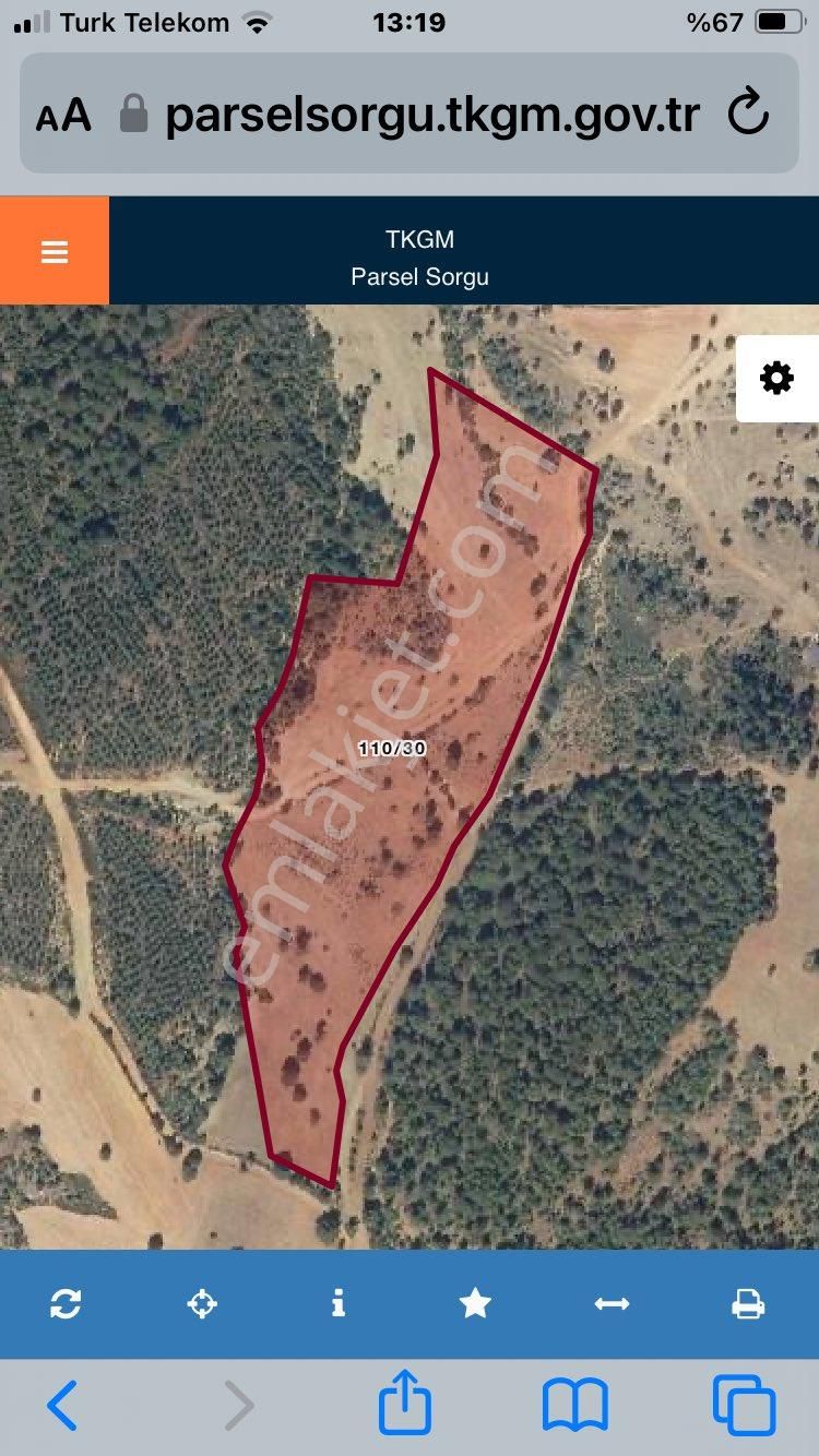 Res Veya Ges İçin 10yıl+ Kıralık 21389m Manısa Demırcıde Tarla