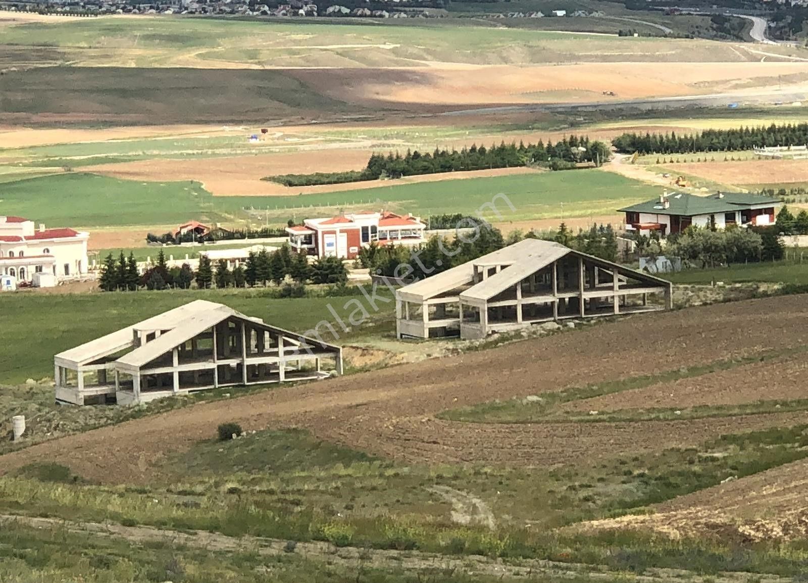 Gölbaşı Kızılcaşar Satılık Villa  İNCEK KIZILCAŞARDA GÖL MANZARALI SATILIK KARKAS VİLLA