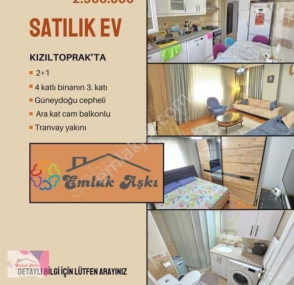 Muratpaşa Kızıltoprak Satılık Daire ️EMLAK AŞKIN GÜVENCESİYLE KIZILTOPRAĞ'IN İNCİSİ️