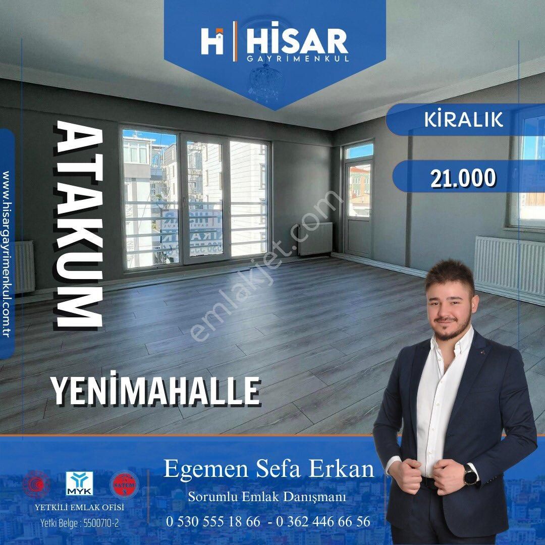 Atakum Yenimahalle Kiralık Daire HİSAR’DAN YENİMAHALLEDE SÜPER KONUM DA 3+1 KİRALIK DAİRE