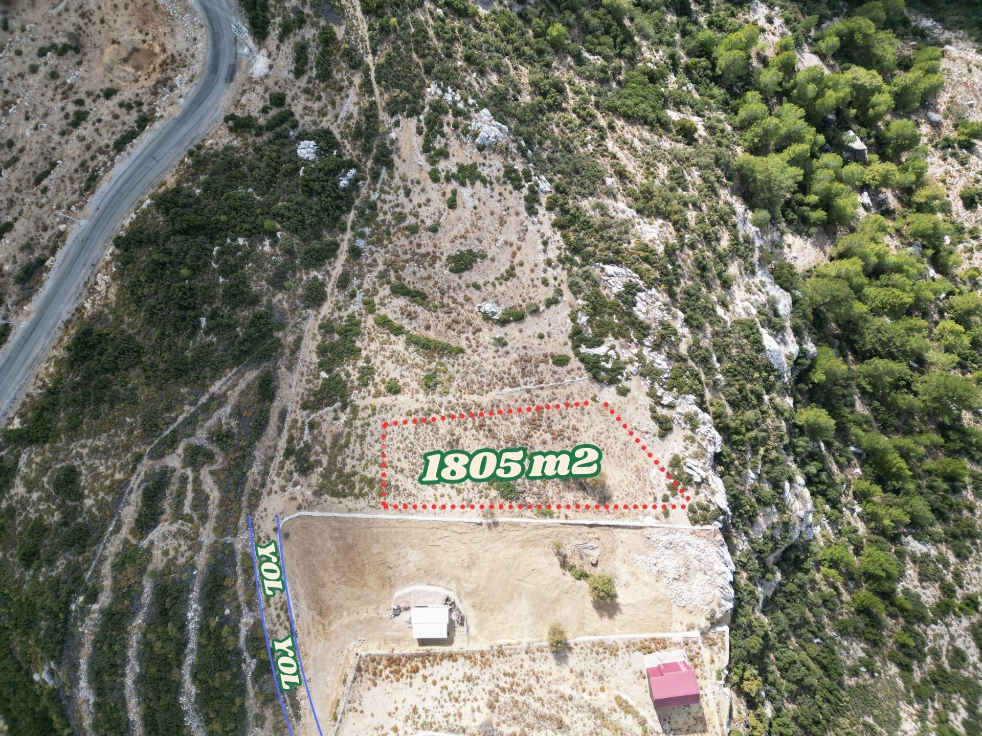 Goldhouse Dan Satılık Tarla Panoramik Deniz Manzaralı Fırsat Tarla - Görsel 3