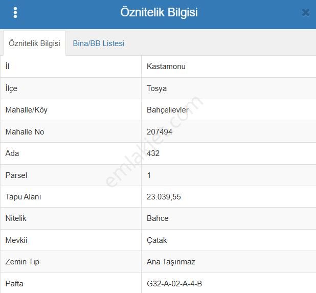 Tosya Emlak - Satılık 23 Dönüm Bahçe (çatak) - Görsel 3