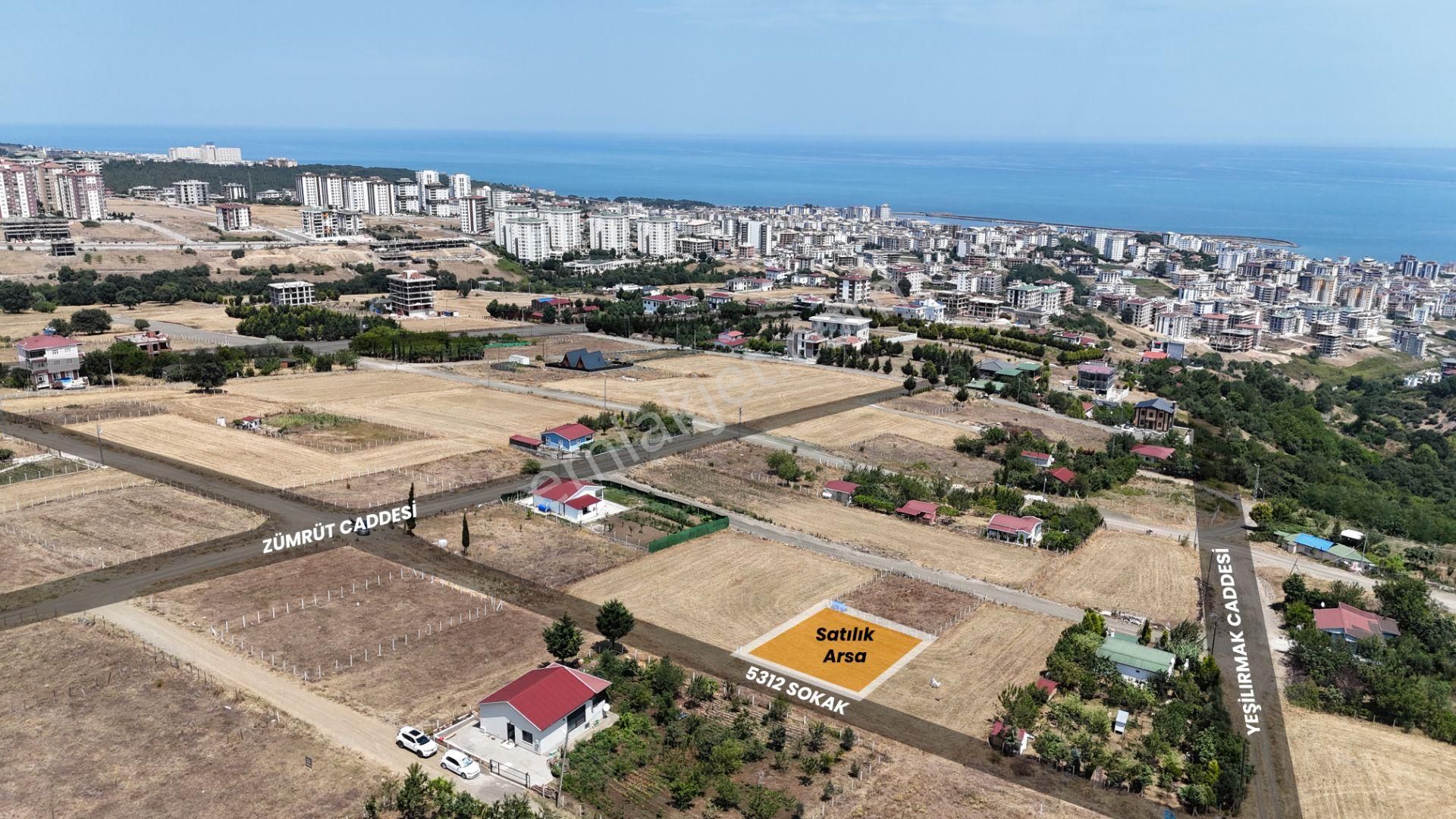 Atakum Büyükoyumca Satılık Konut İmarlı 16 Adet 1+1 Çıkan Deniz Manzaralı Satılık Arsa