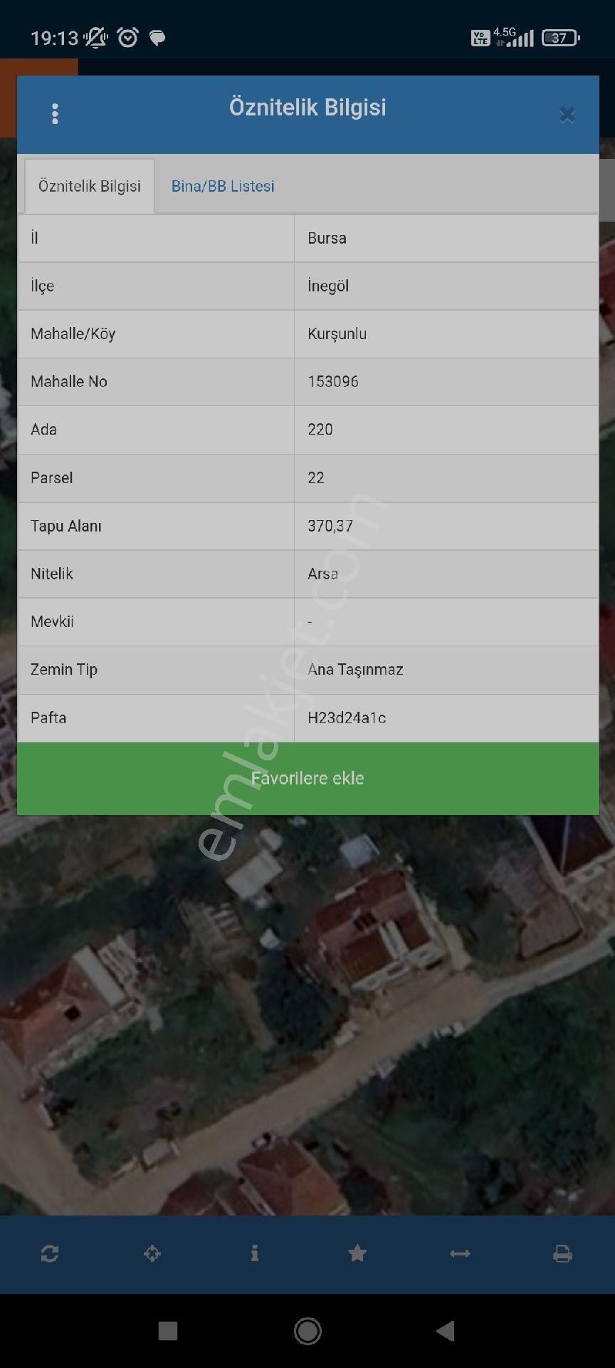 Sahibinden Konut İmarlı Arsa