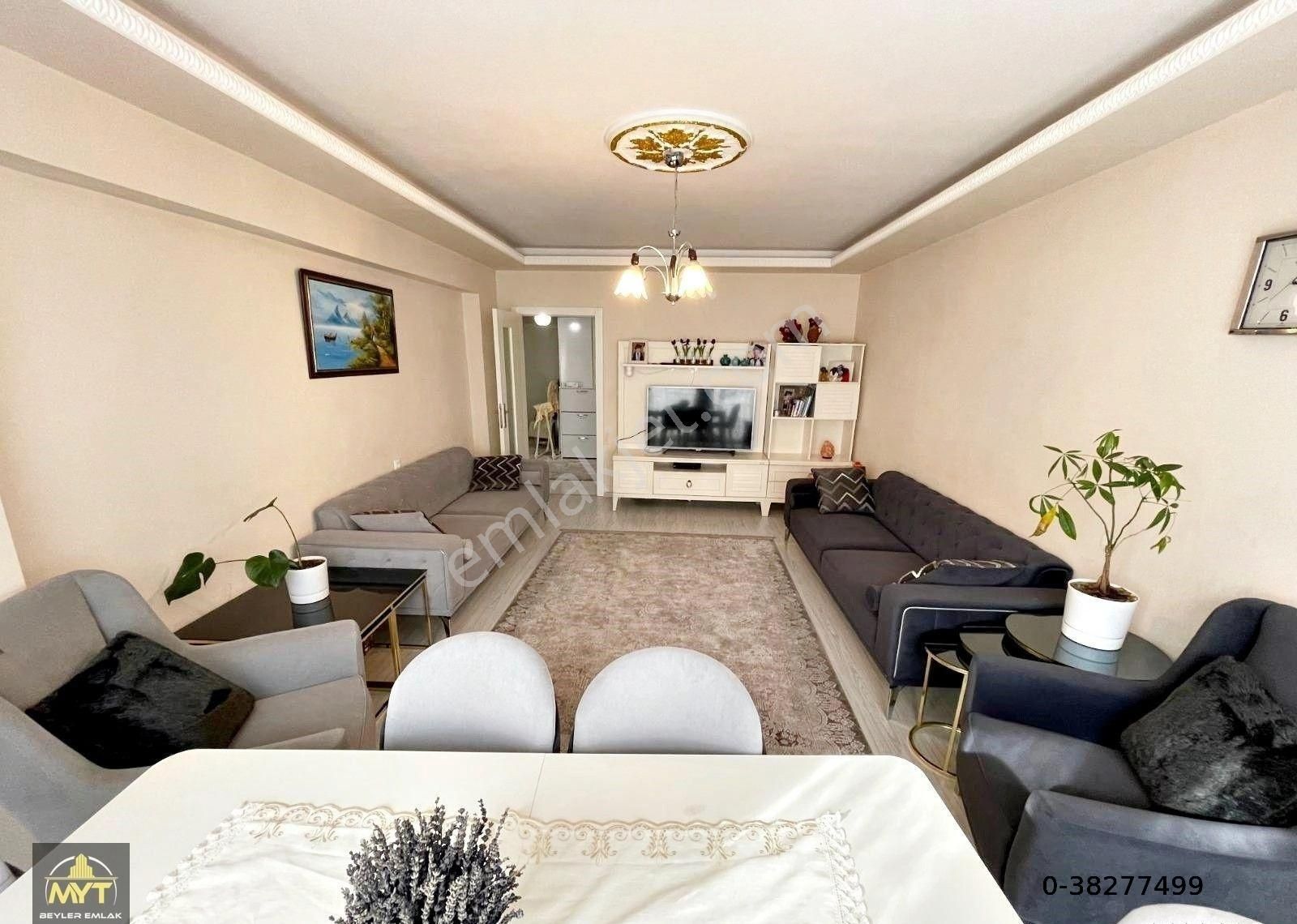 Pursaklar Fatih Satılık Daire BEYLER EMLAK'TAN█ 3+1 135m² ASANSÖRLÜ ÖNÜ AÇIK GÜNEY CEPHE HARİKA LOKASYONDA SATILIK DAİRE !