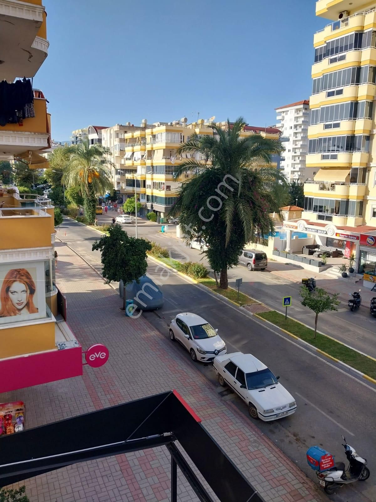 Alanya Mahmutlar Kiralık Daire 1237- MAHMUTLARDA  MERKEZİ KONUMDA 2+1 BOŞ KİRALIK DAİRE 20,000 TL