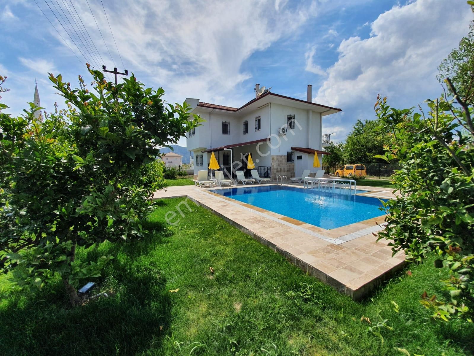 Ortaca Dalyan Satılık Villa  GOLDEN EMLAK'TAN DALYAN'DA SATILIK TAM MÜSTAKİL  VİLLA