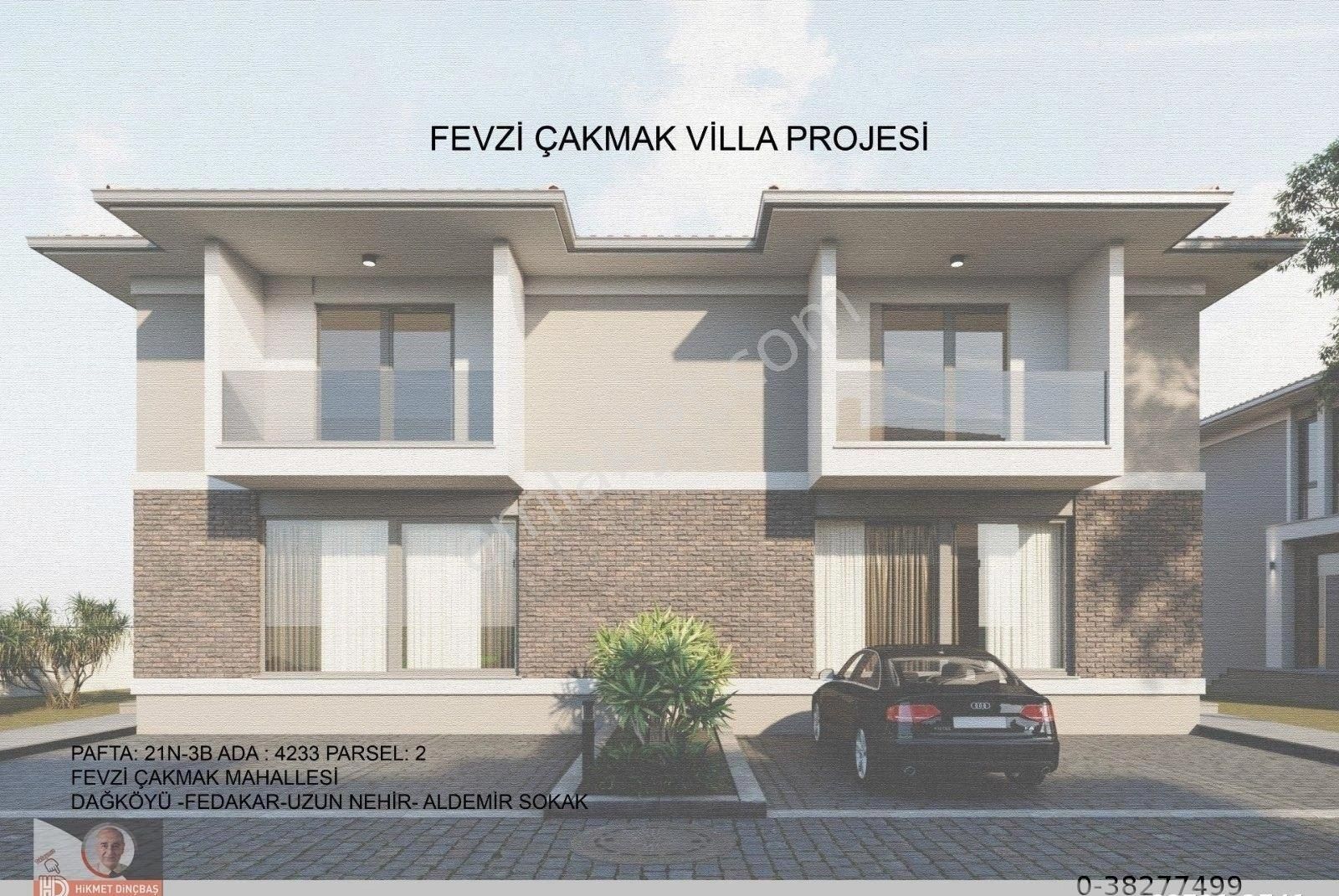 Tepebaşı Fevziçakmak Satılık Villa FEVZİÇAKMAK MAHALLESİNDE SATILIK VİLLA PROJESİ