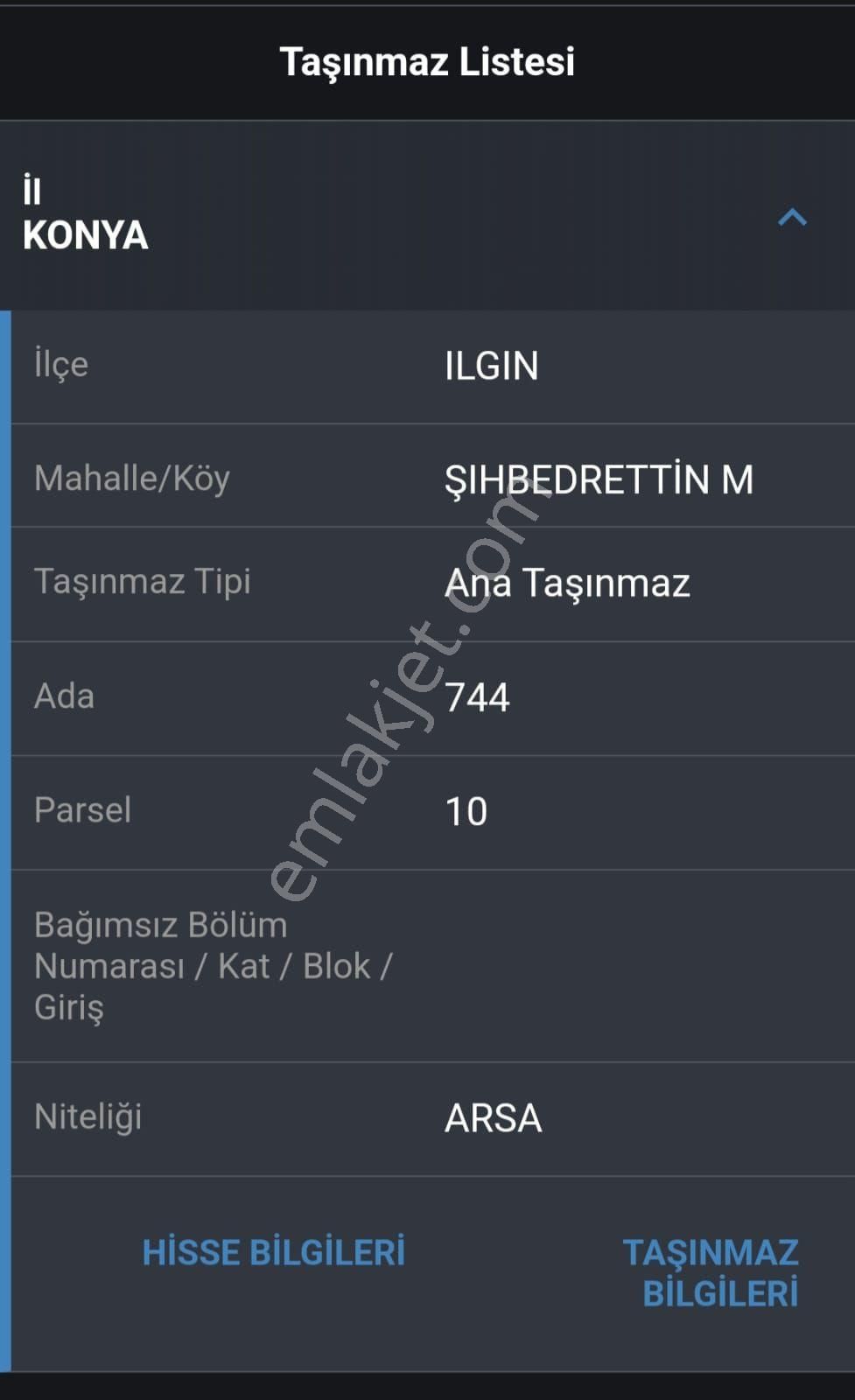 Ilgın Şıhbedrettin Kiralık Daire Sahibinden Satılık Arsa 