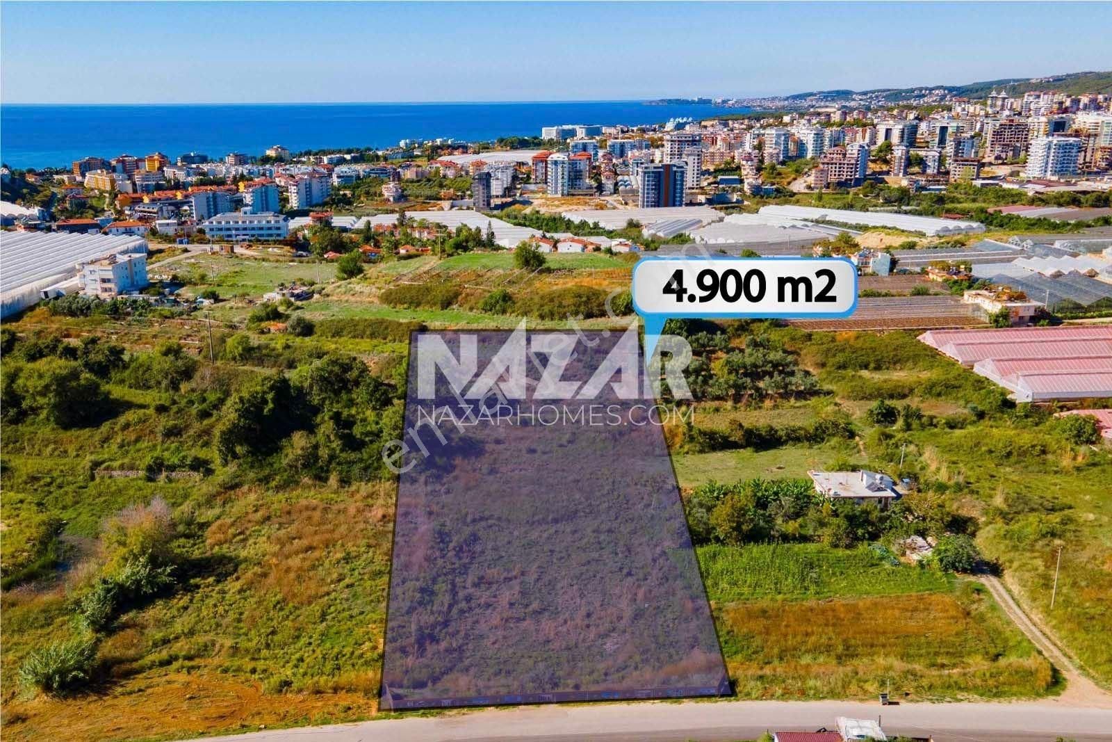 Alanya Türkler Satılık Konut İmarlı Alanya Türkler’de Satılık 4.900 m2 İmarlı Arsa