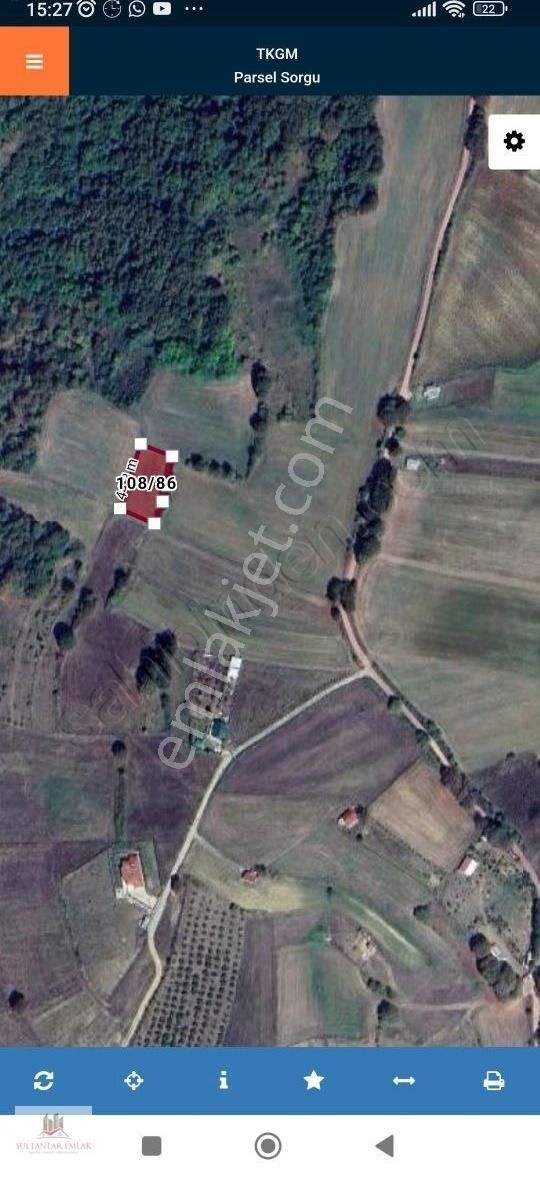 Kocaeli İzmit Ambarcı Köyünde Satılık Tarla 1120 M - Görsel 4