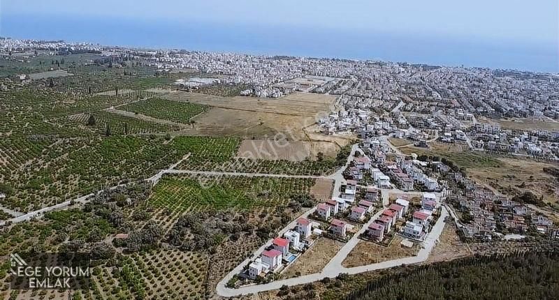 Menderes Çukuraltı Satılık Konut İmarlı İzmir Özdere’de İmarlı arsa 313 m2 Deniz manzaralı