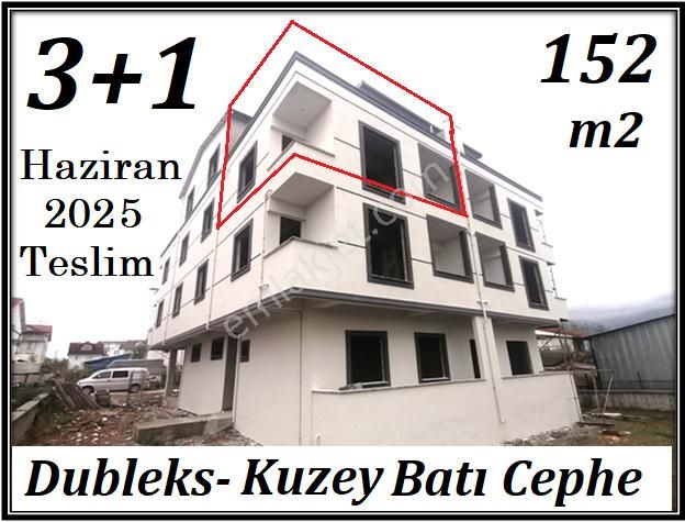 Kartepe İbrikdere Satılık Daire  TAKSİTLE-KARTEPE İBRİKDERE MAH.SATILIK 3+1 ÇATI DUBLEKS 152m2 EĞİMSİZ DAİRE