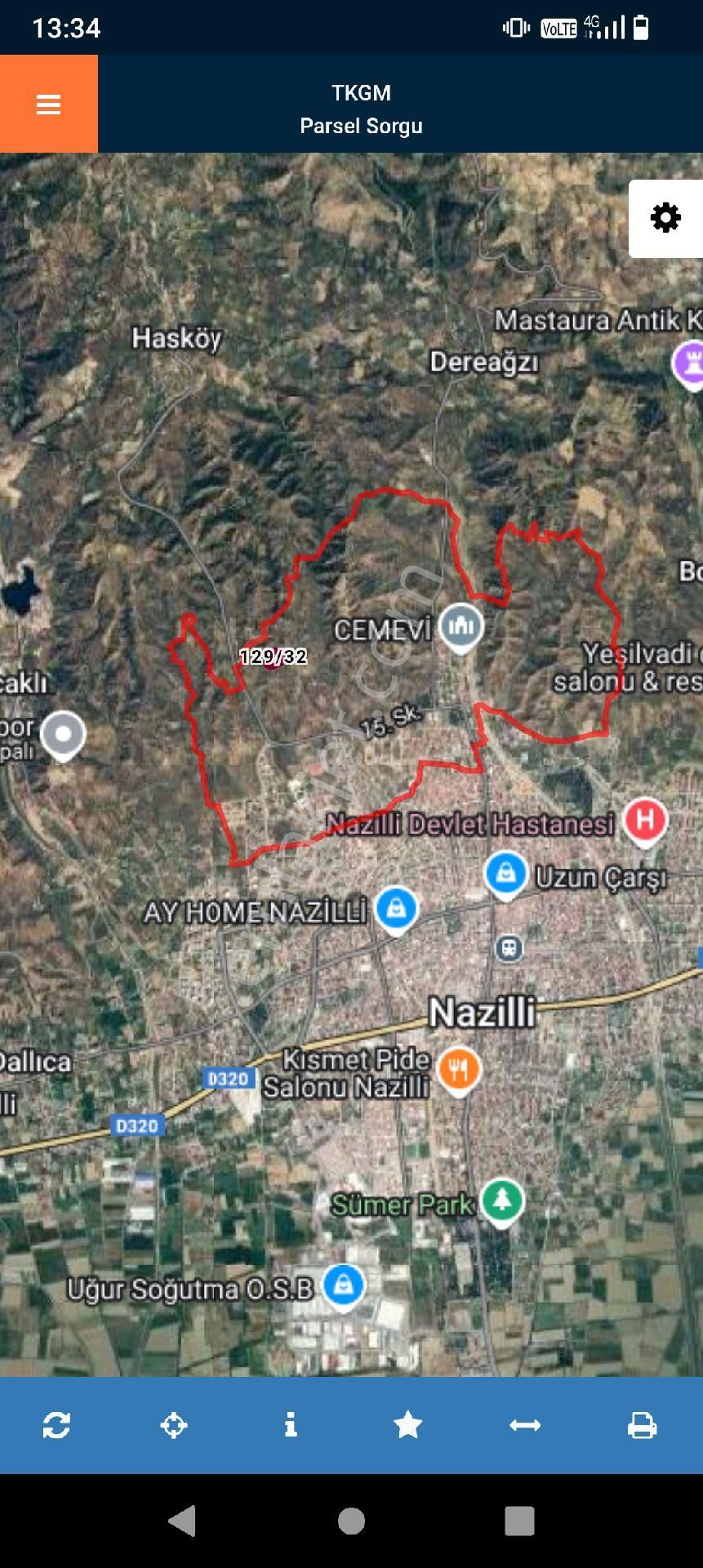 14 Bin M2merkezde Satılık Zeytinlik Arazisi - Görsel 3