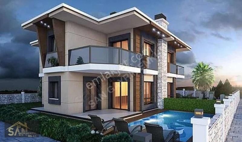 Güzelbahçe Yaka Satılık Villa İmarlı Güzelbahçe Yaka Mah 330 M2 Geniş Cephe Arsa İkiz Villaya Uygun