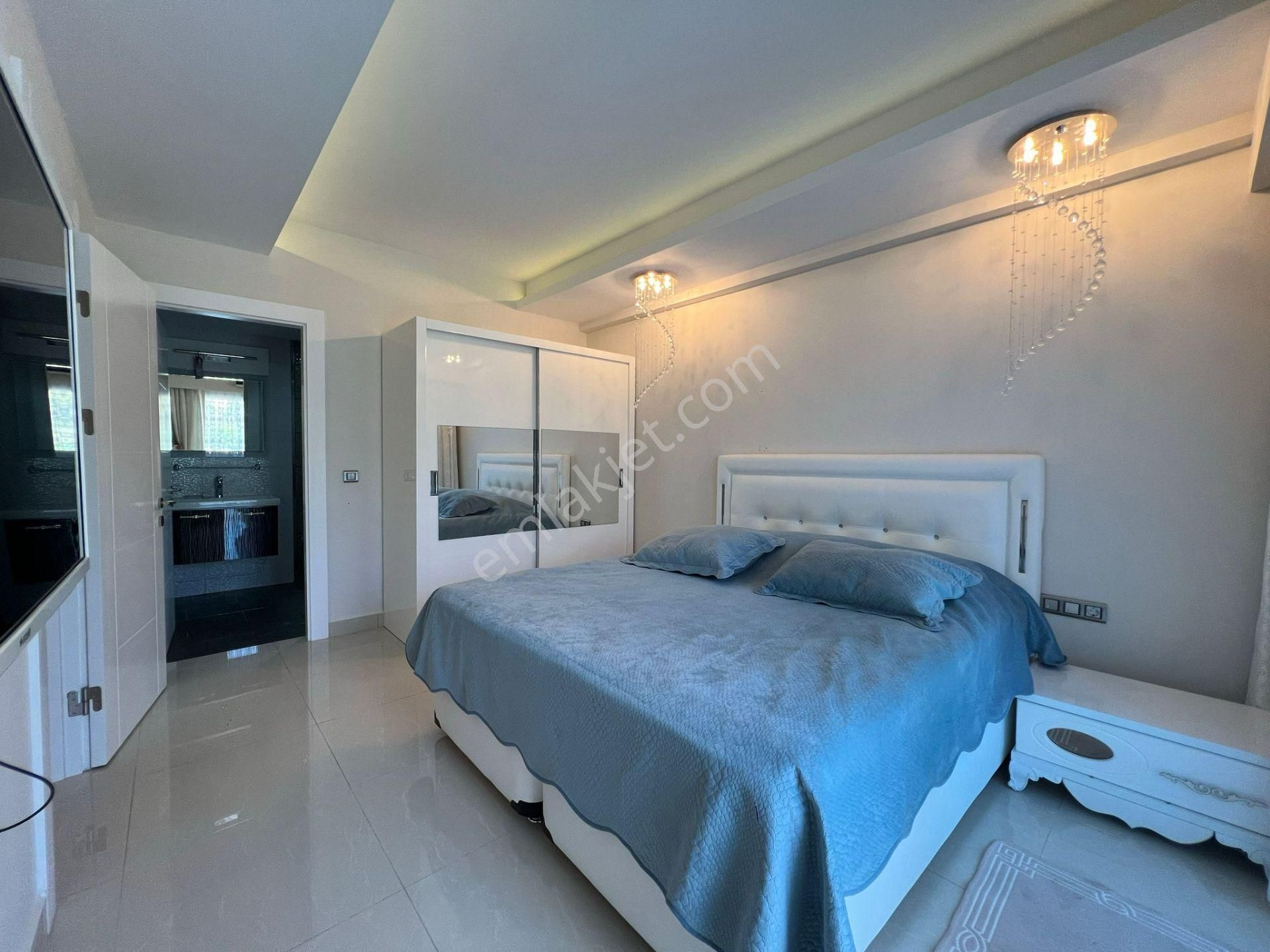 Alanya Azura Park'ta Eşyalı 3+1 Lüks Satılık Daire - Görsel 21