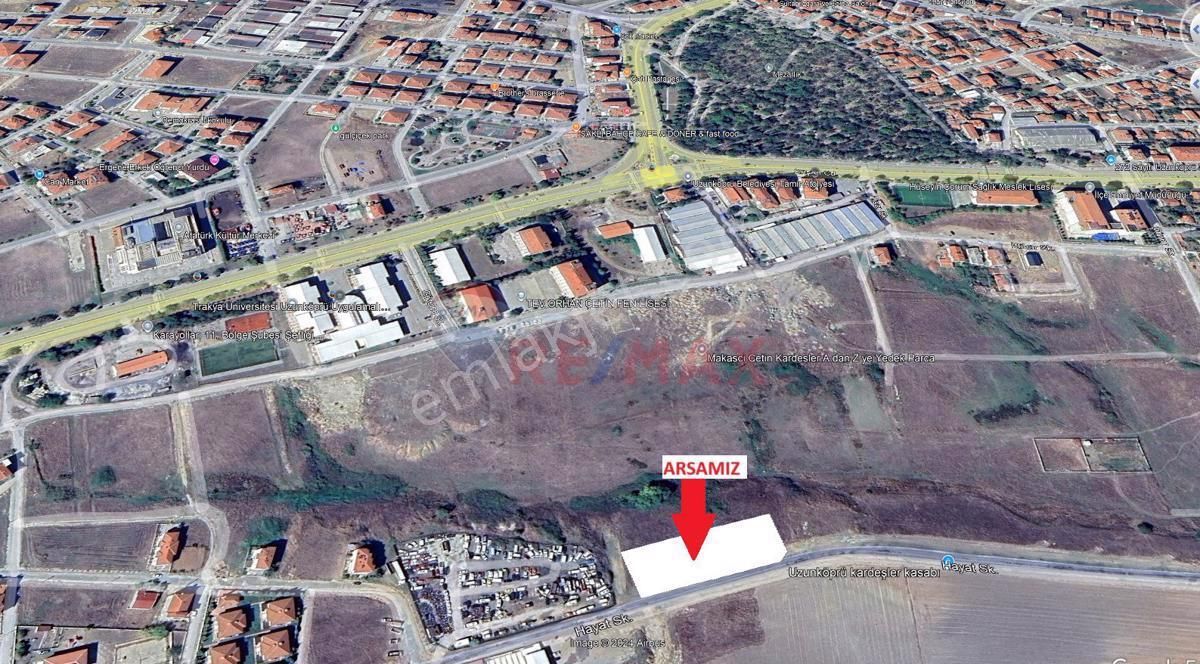 Edirne Uzunköprüde 3 Kat Villa İmarlı Satılık Arsa - Görsel 4