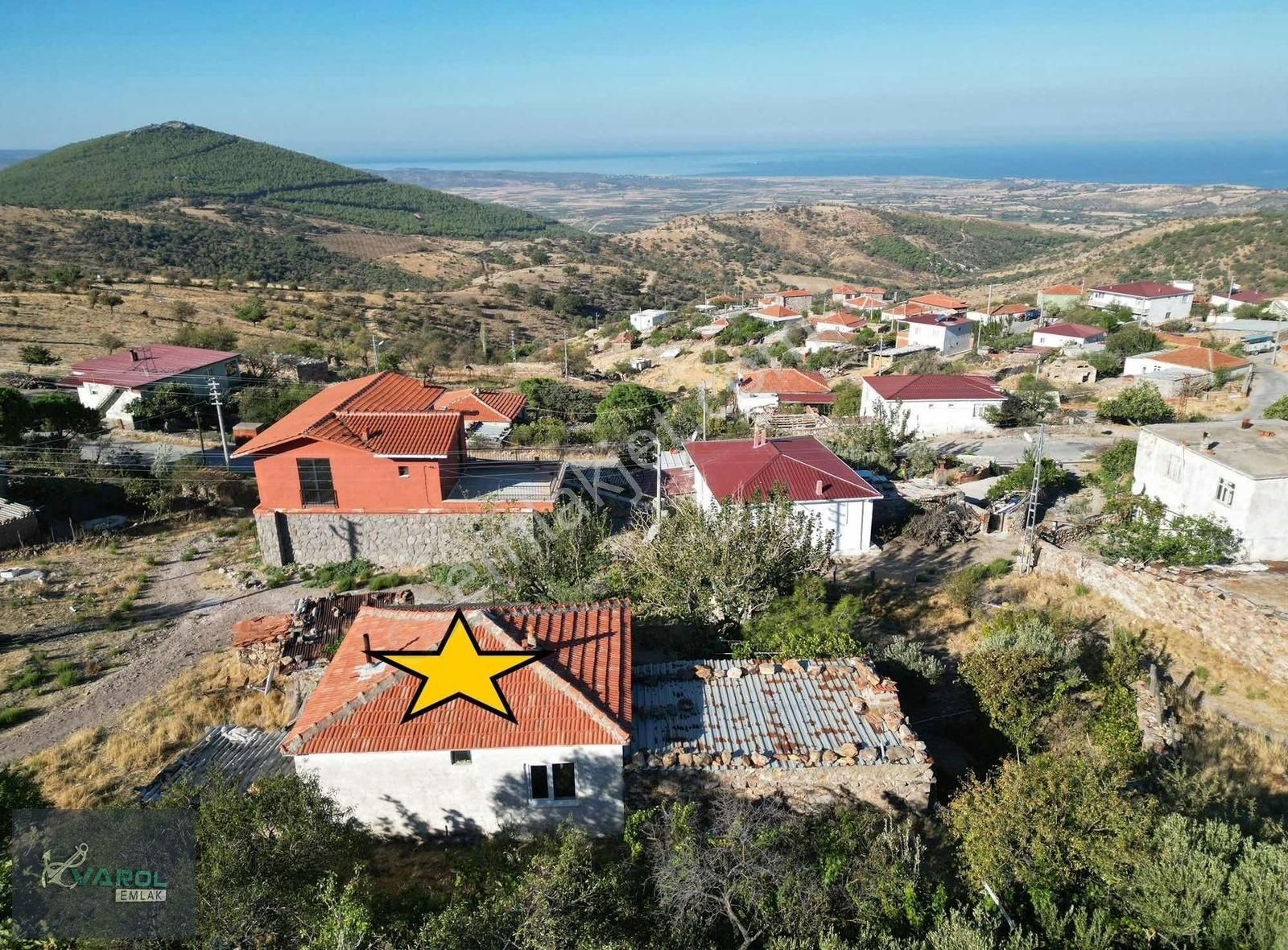 Çanakkale Ayvacık Naldöken Köyünde Deniz Manzaralı Müstakil Ev - Görsel 13