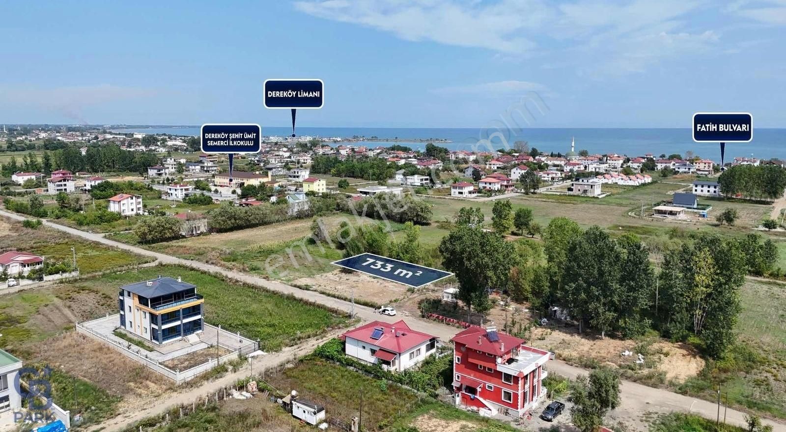 19 Mayıs Dereköy Satılık Villa İmarlı Cb Park / Onur Kahraman'dan Dereköy'de 734m2 Satılık Arsa