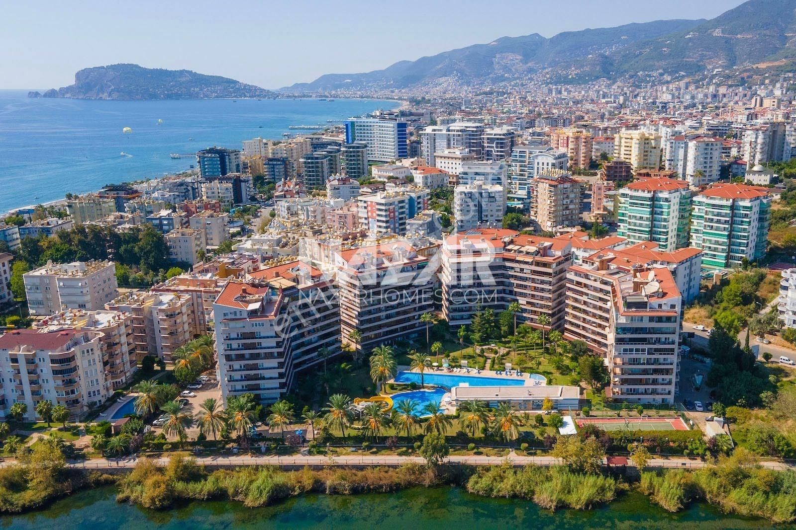 Alanya Tosmur Satılık Daire Alanya Tosmur'da Satılık Eşyalı 2+1 Daire - Riverside Resort