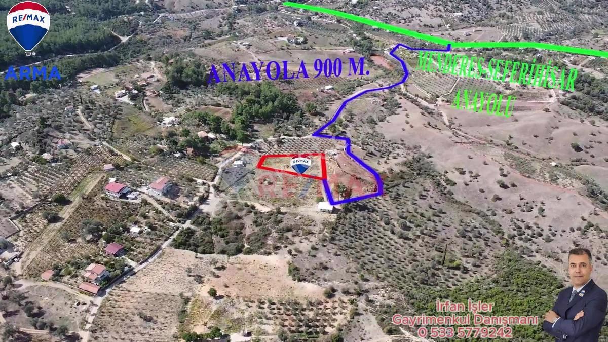 İzmir Seferihisar Orhanlı Köyü’nde Satılık Müstakil Parsel Arazi - Görsel 15