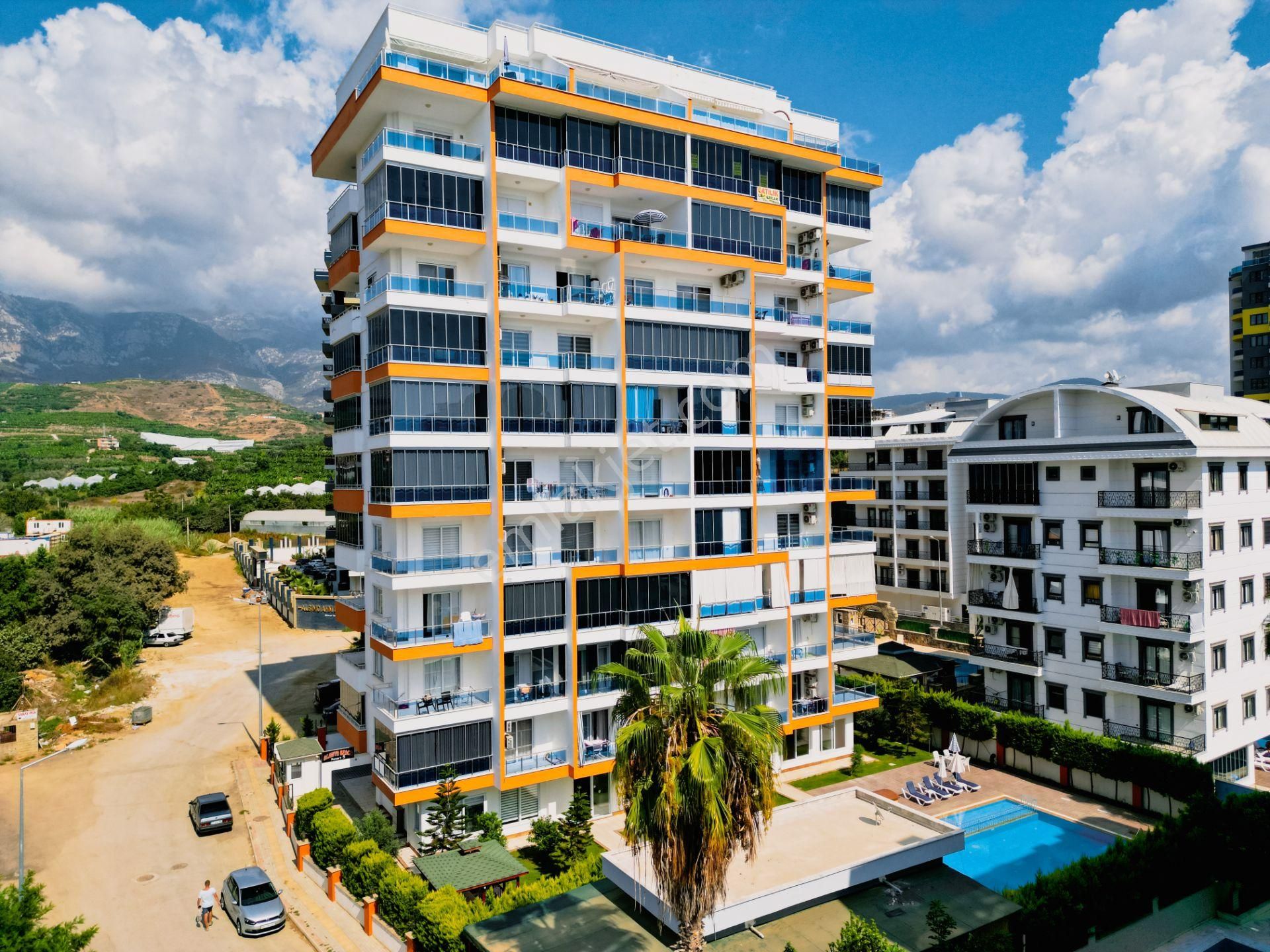 Alanya Mahmutlar Satılık Daire  ALANYA MAHMUTLAR 1+1 55M2 EŞYALI DENİZE 600 M FULL AKTİVİTELİ KOMPLEKS