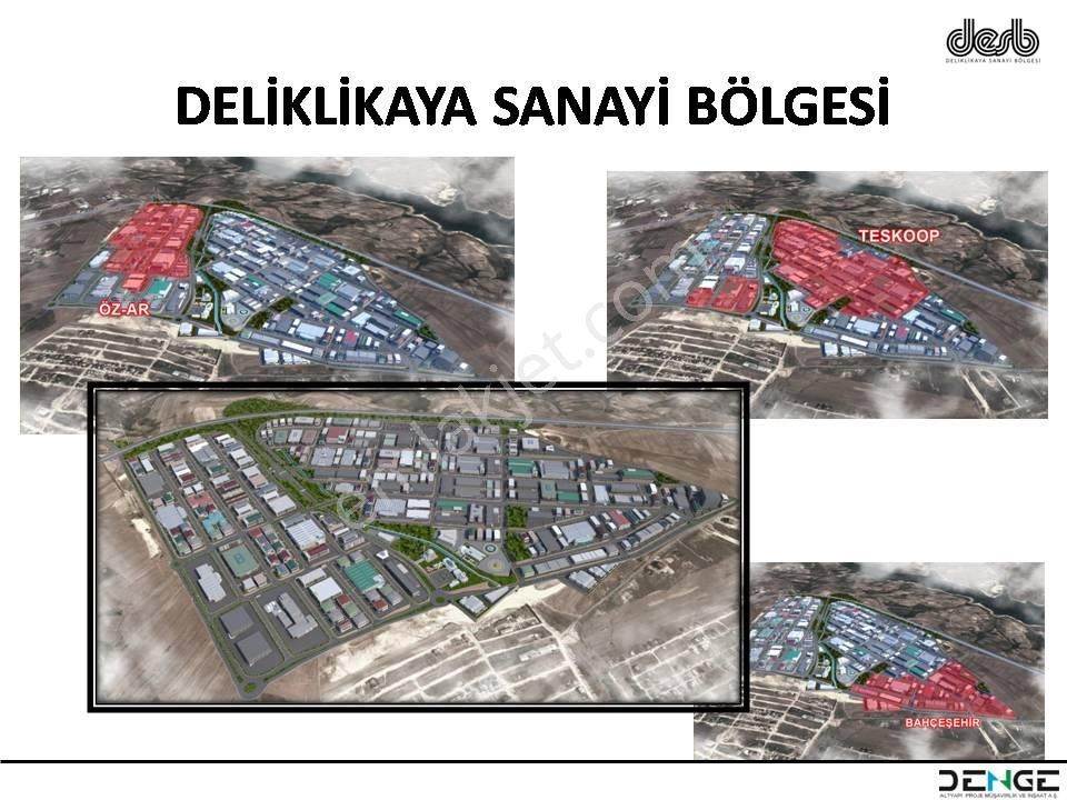 Arnavutköy Deliklikaya Satılık Sanayi İmarlı  Desb Sanayi'de 10.000 m2 Kapalı Alanlı Köşe Fırsat Arsa